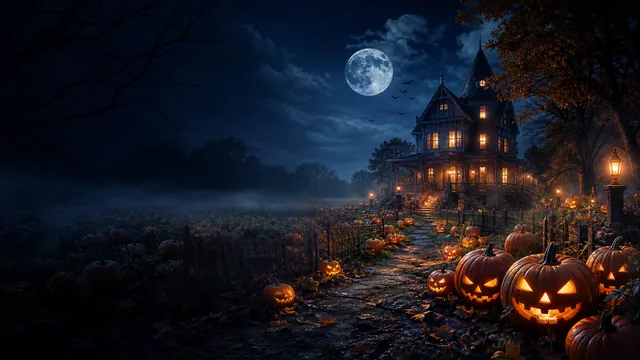 Halloween 2026 countdown illustration