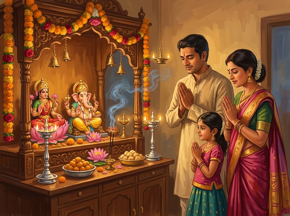 Lakshmi & Ganesha Puja