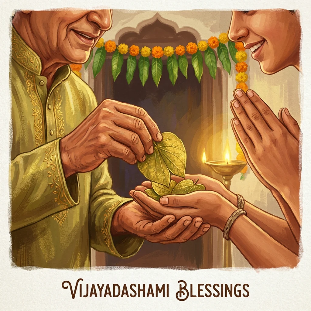 Exchange Auspicious Shami (Apta) Leaves