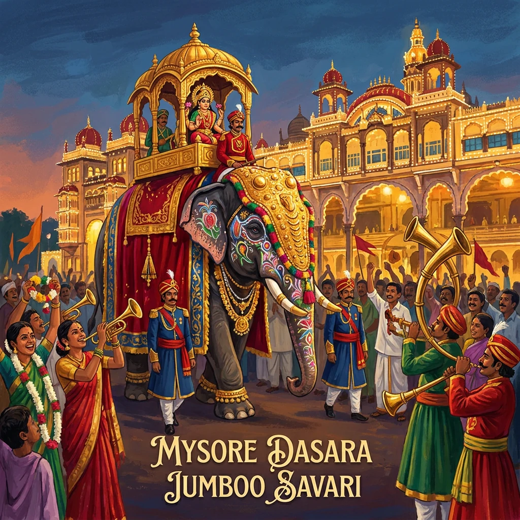 Mysore Dasara Jumboo Savari