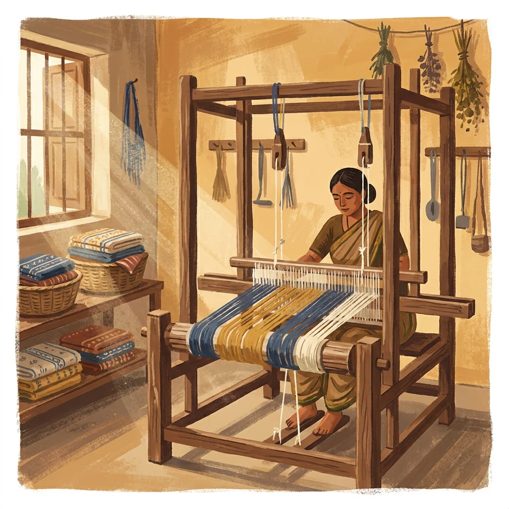 Support handloom khadi artisans