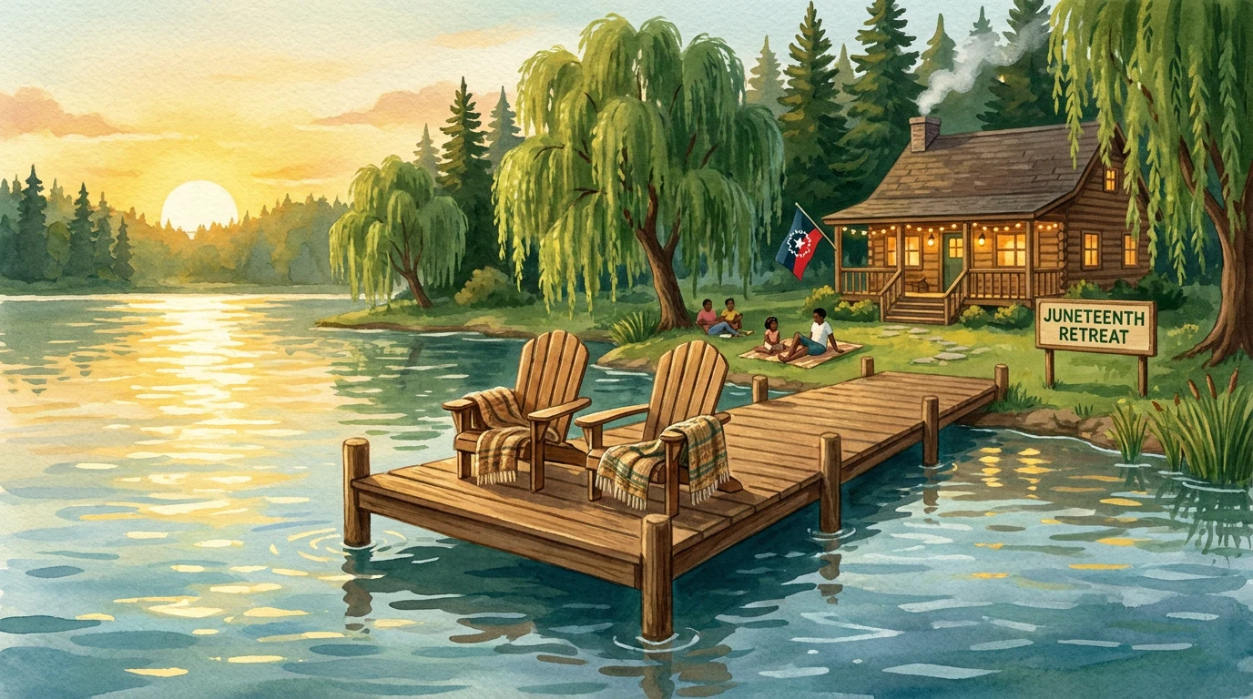 Long weekend getaway by the lake