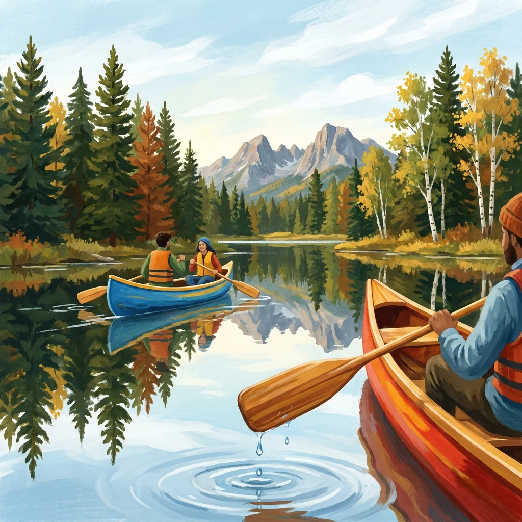 Paddle Scenic Lakes & Mountain Rivers