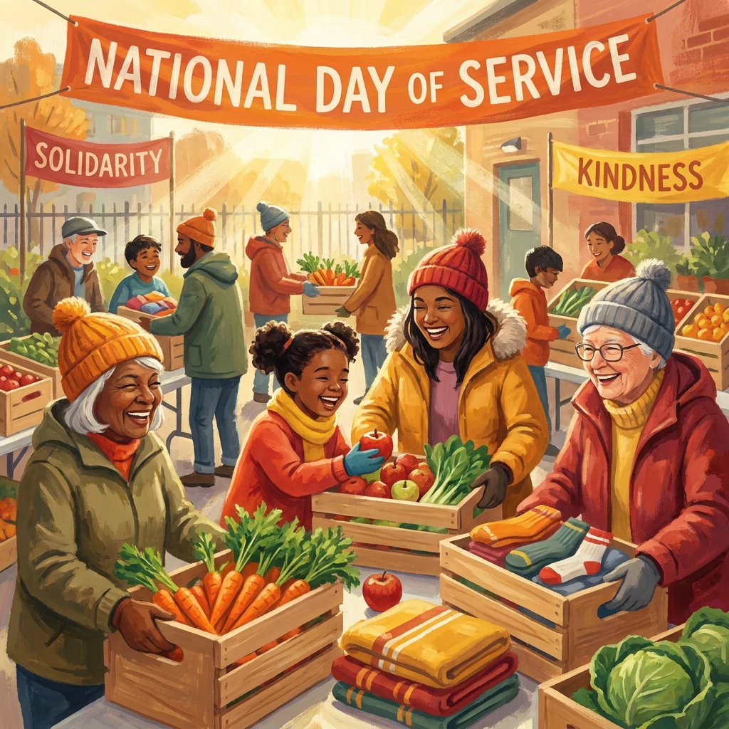 National Day of Service Volunteering