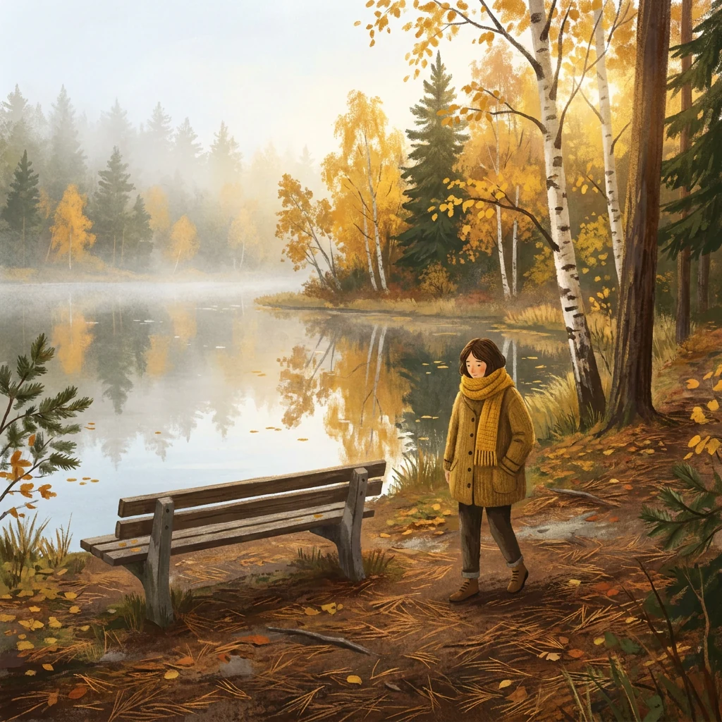 Take a peaceful lakeside trail walk