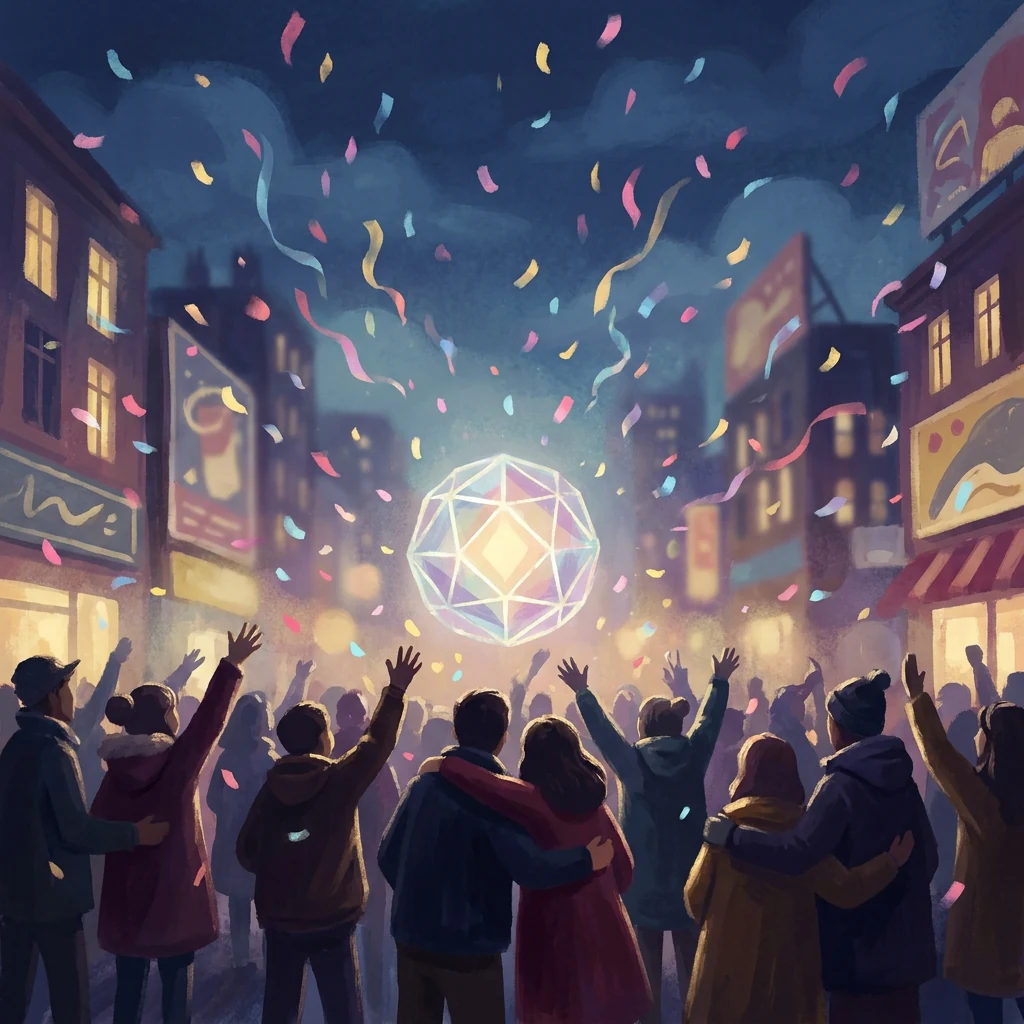 Midnight Countdown & Ball Drop