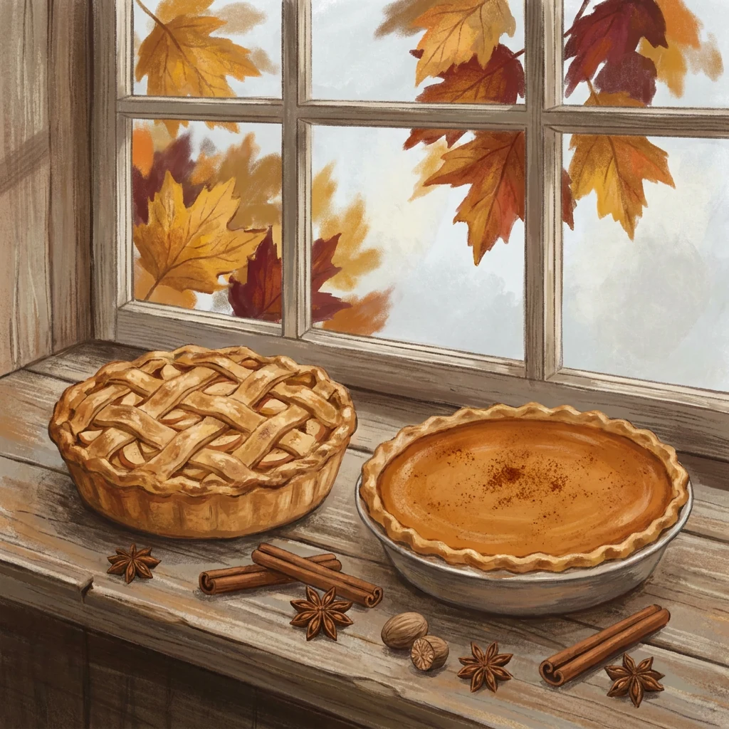 Bake homemade pies