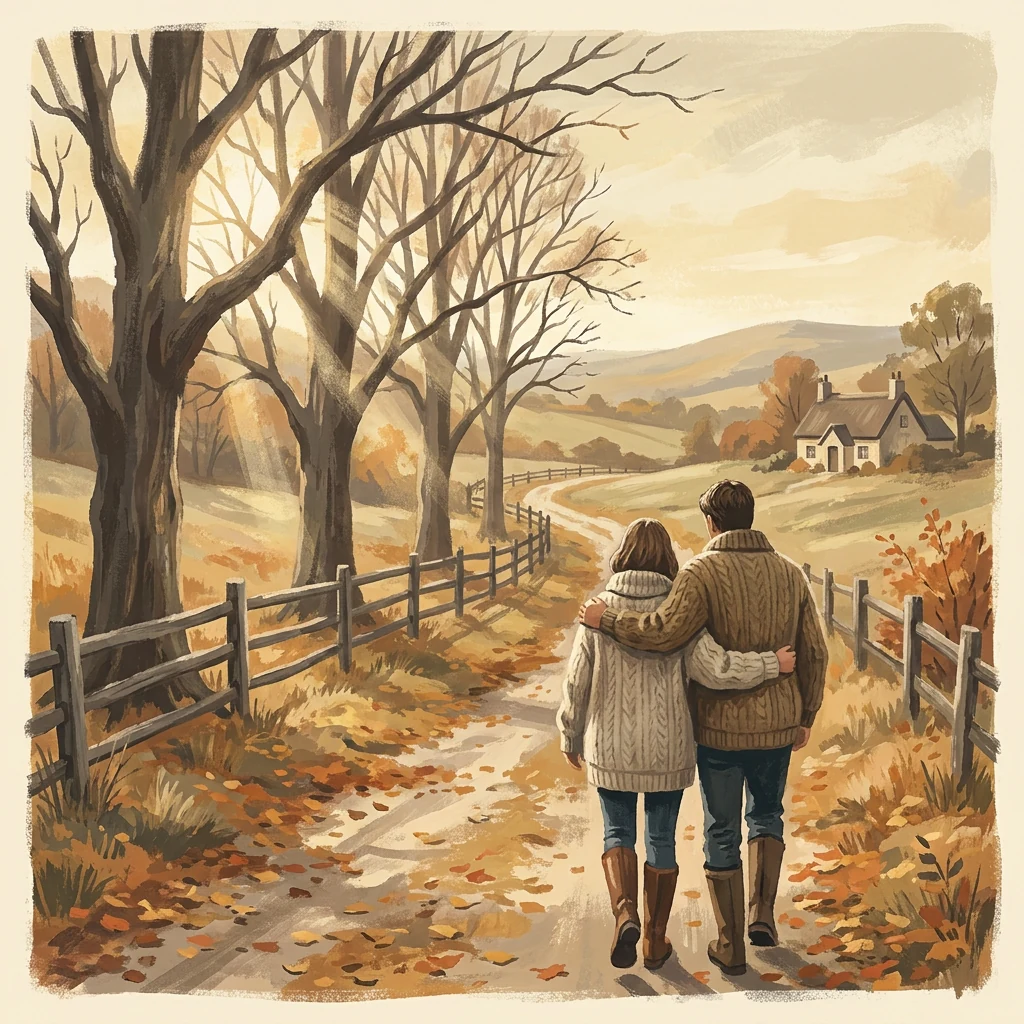 Take a crisp autumn walk