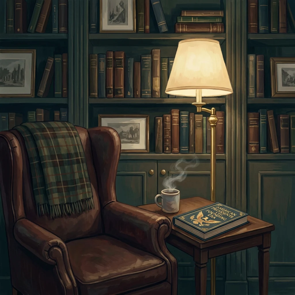 Read Presidential Biographies by the Hearth